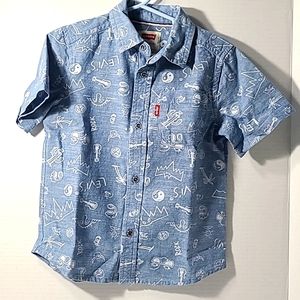 Levi's Boys Short Sleeves  Shirt, size 3T